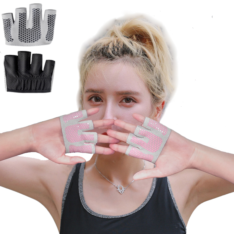 Yoga Fitness Power Yoga - Ginásio de fitness metade dedo luvas
