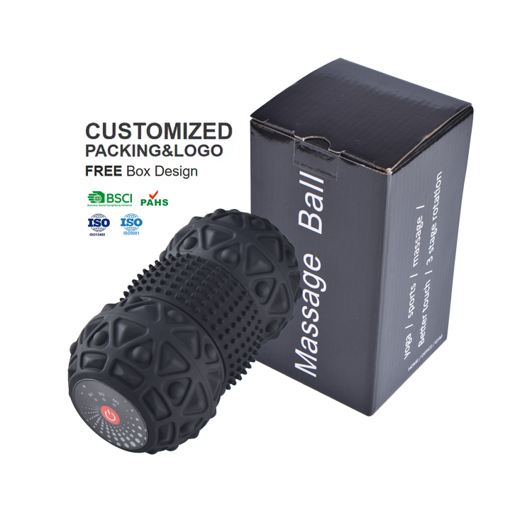 Yoga Fitness Ball - Bola de Massagem Elétrica para Fitness,