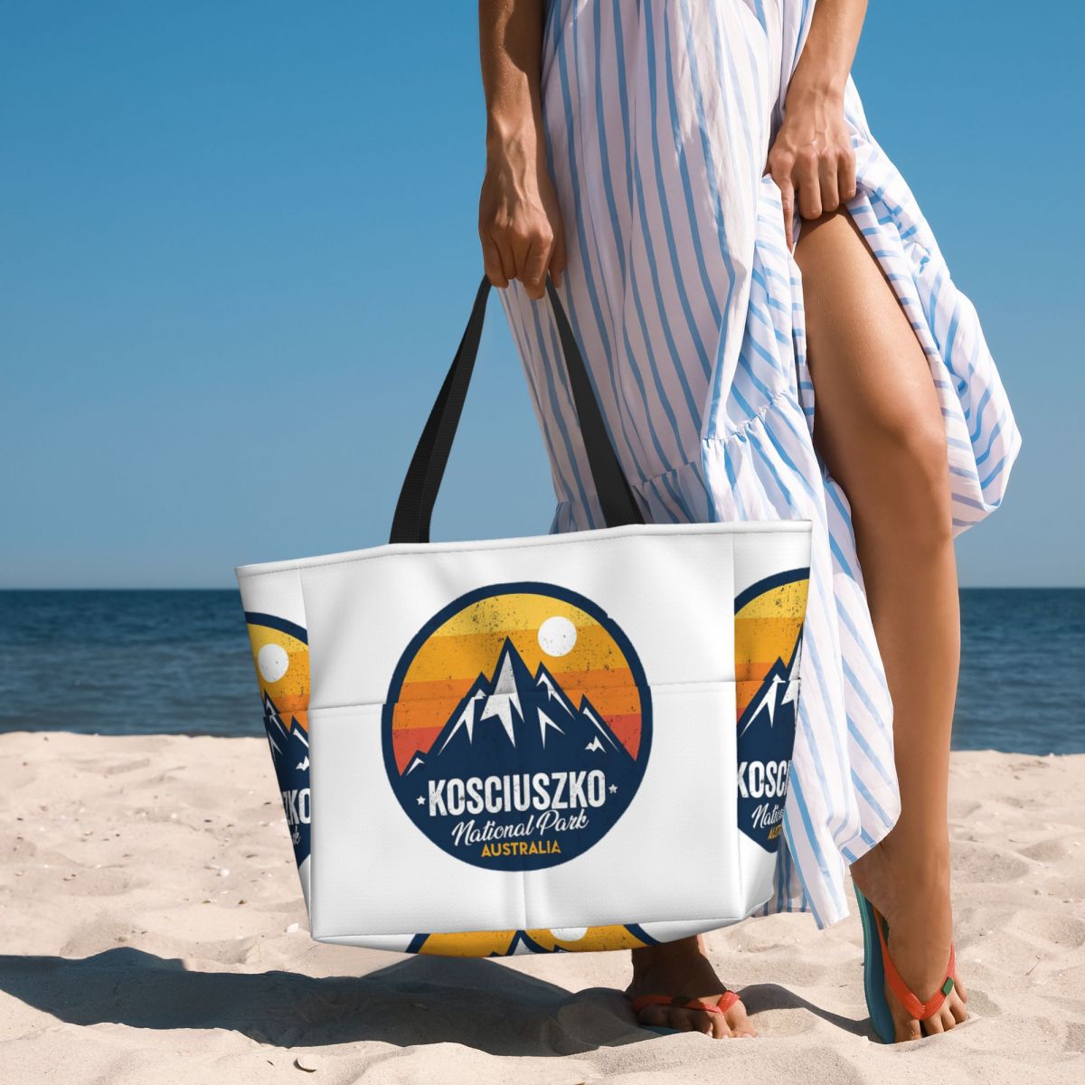 Yoga Fitness Park - Bolsa de Praia Grande para Mulheres,