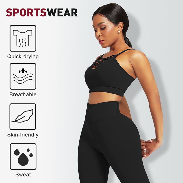 Conjunto de Yoga e Fitness Fem - Yoga Fitness Usa avaliação e preço