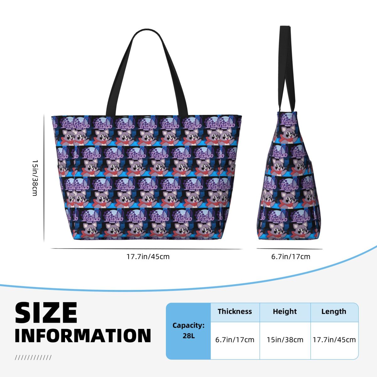 Bolsa Tote Grande Rambley Indi - Yoga Fitness Park avaliação e preço