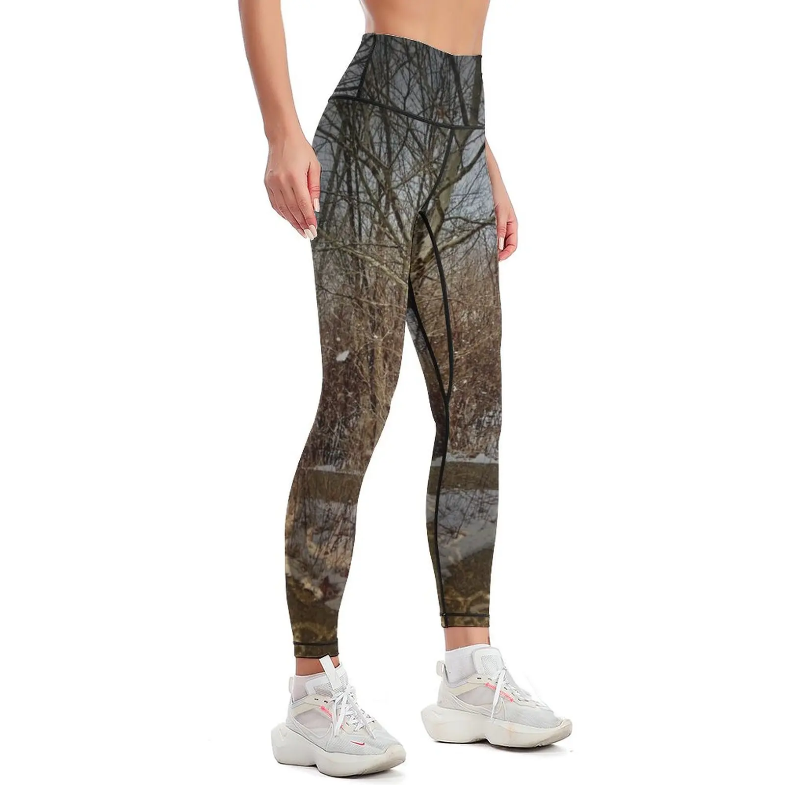 Leggings de camuflagem estilo  - Yoga Fitness Park avaliação e preço