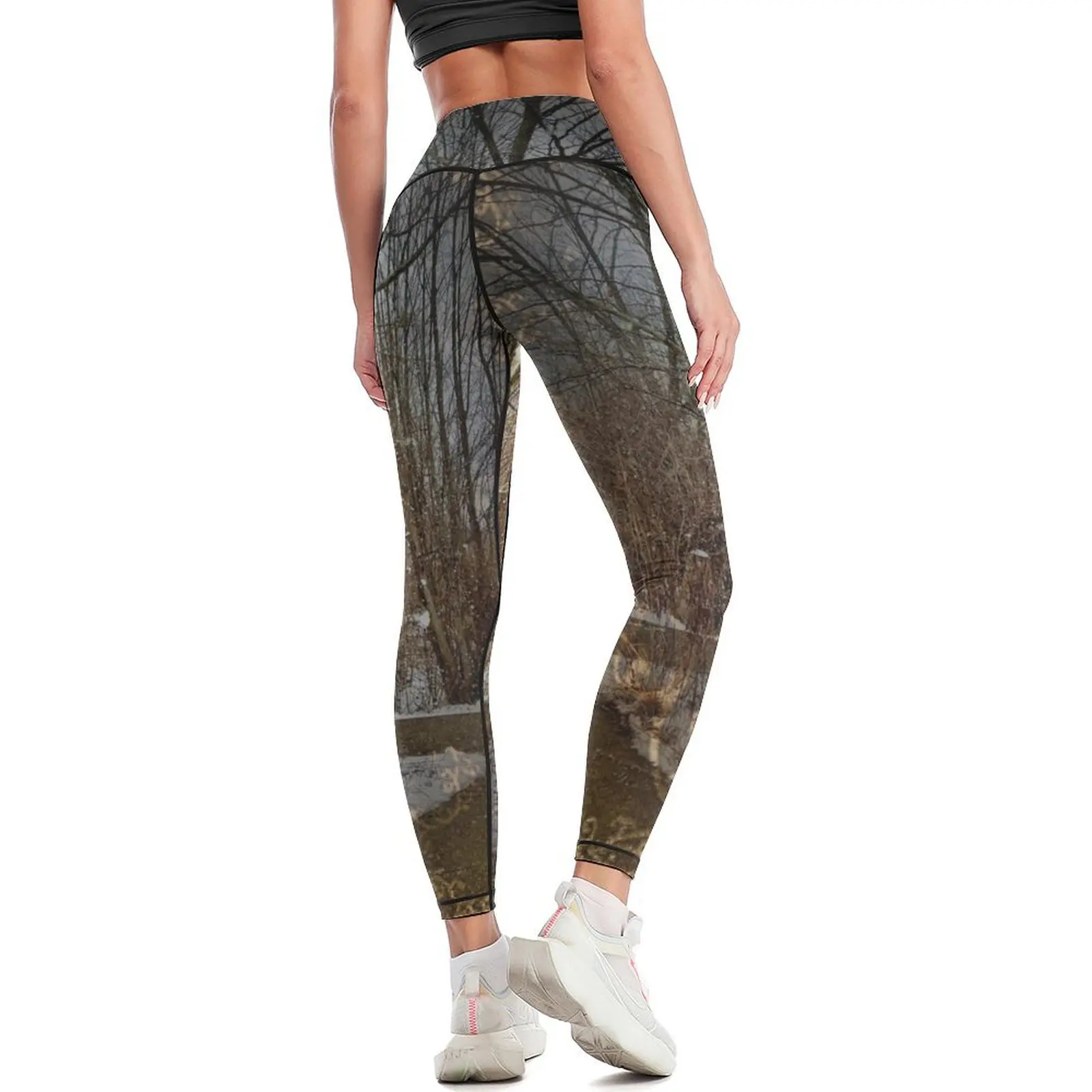 Leggings de camuflagem estilo  - Yoga Fitness Park avaliação e preço