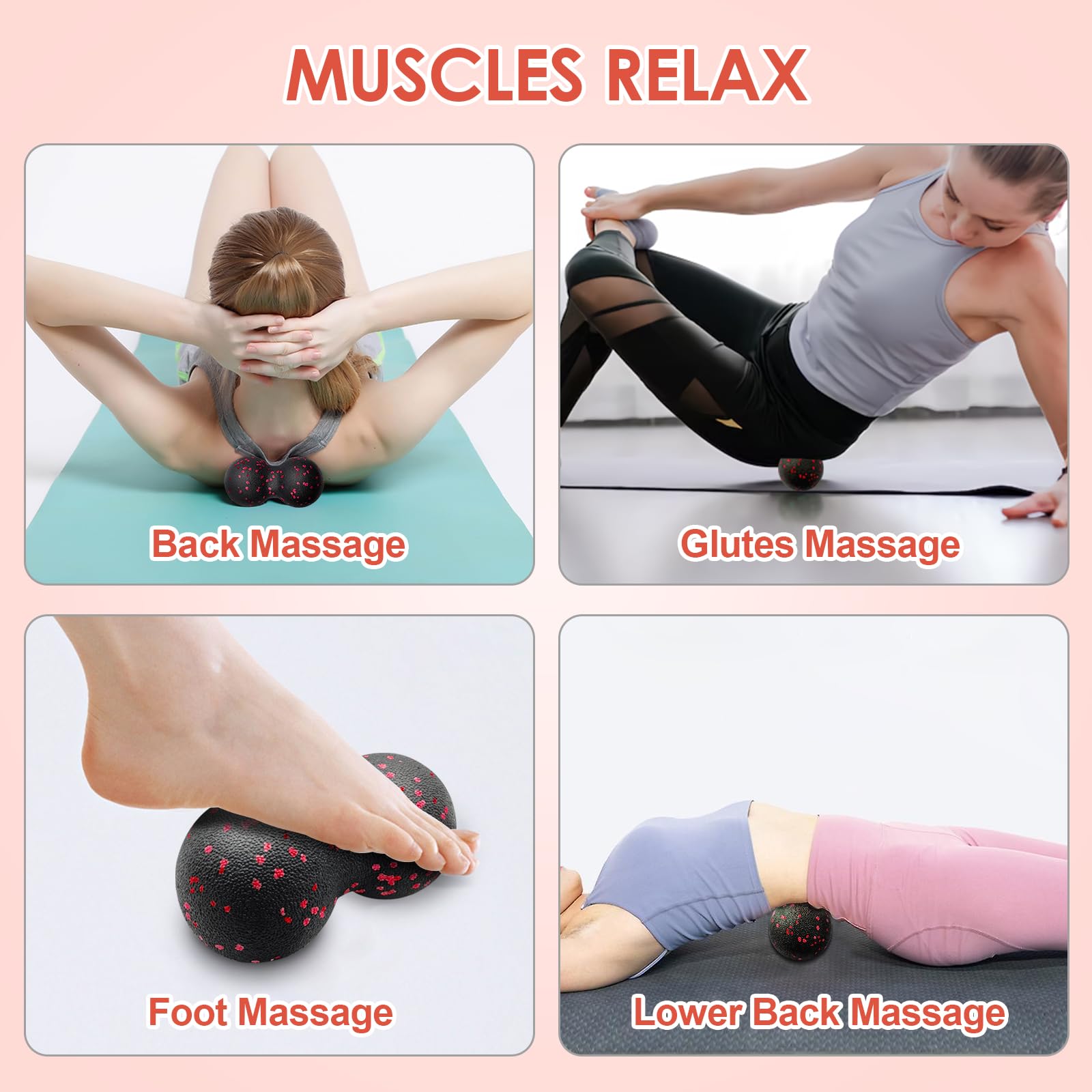 Rolo de massagem oco para ioga - Yoga Fitness Ball avaliação e preço