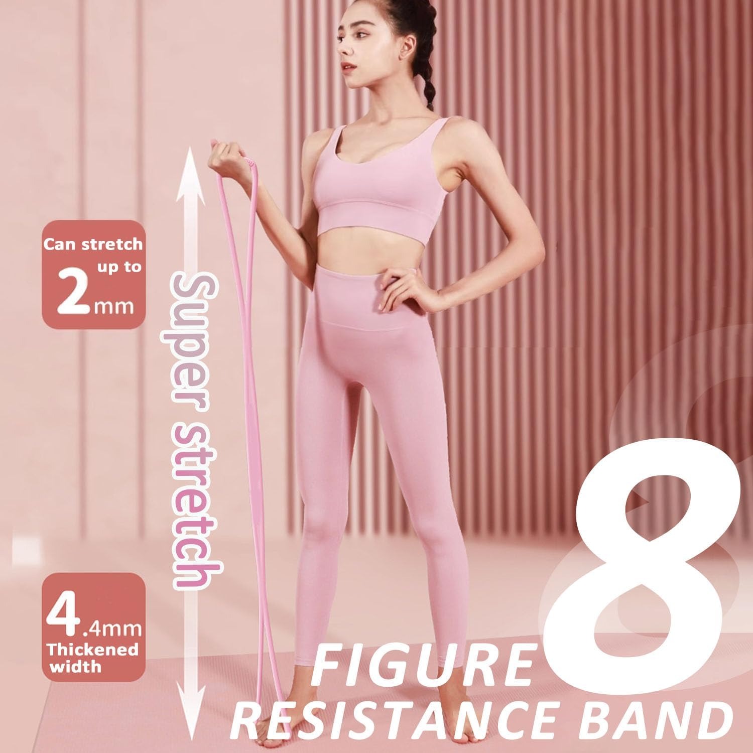 Faixa de Resistência para Yoga - Figure 8 Resistance Band avaliação e preço