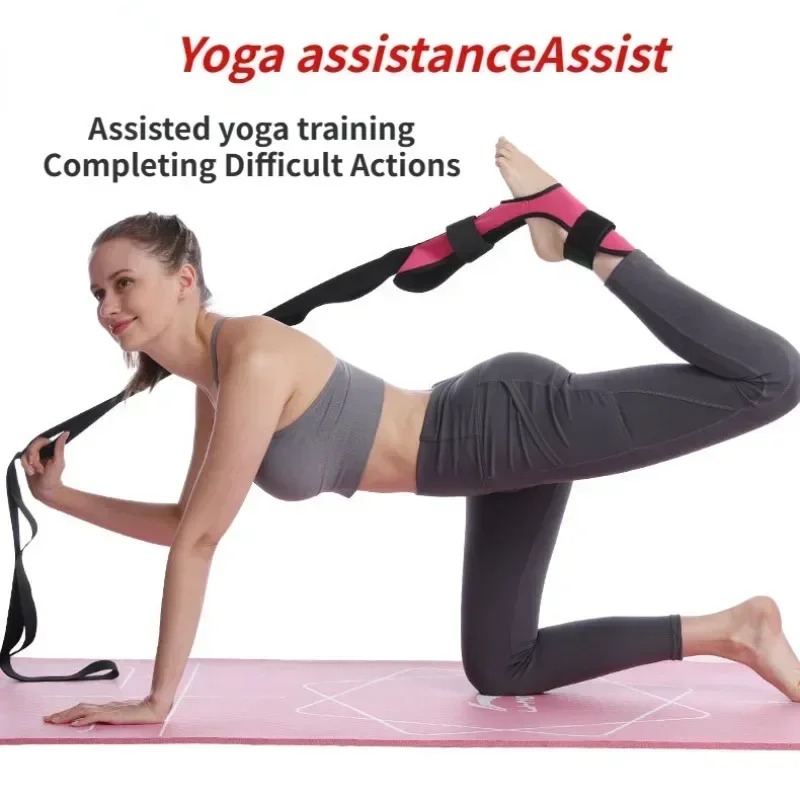 Yoga perna alongamento banda f - Yoga Fitness Band avaliação e preço
