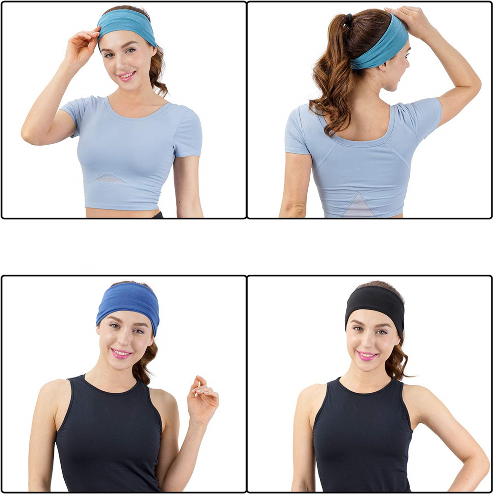 Cor sólida esportes yoga banda - Yoga Fitness Band avaliação e preço