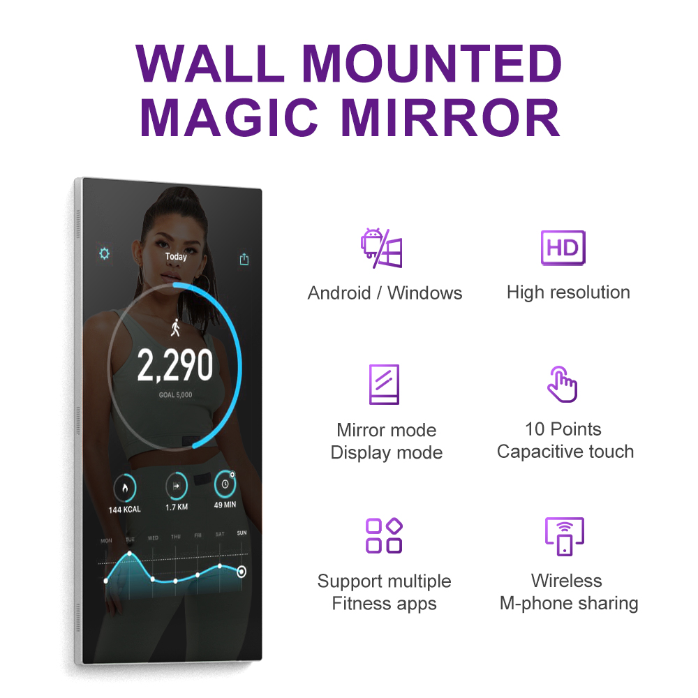 Espelho Interativo Montado na  - Yoga Fitness App avaliação e preço