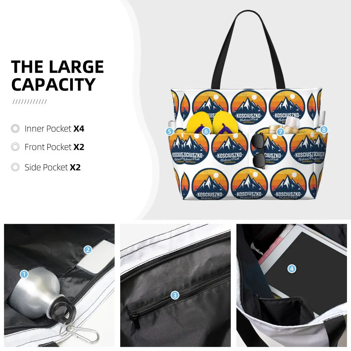 Bolsa de praia do Parque Nacio - Yoga Fitness Park avaliação e preço