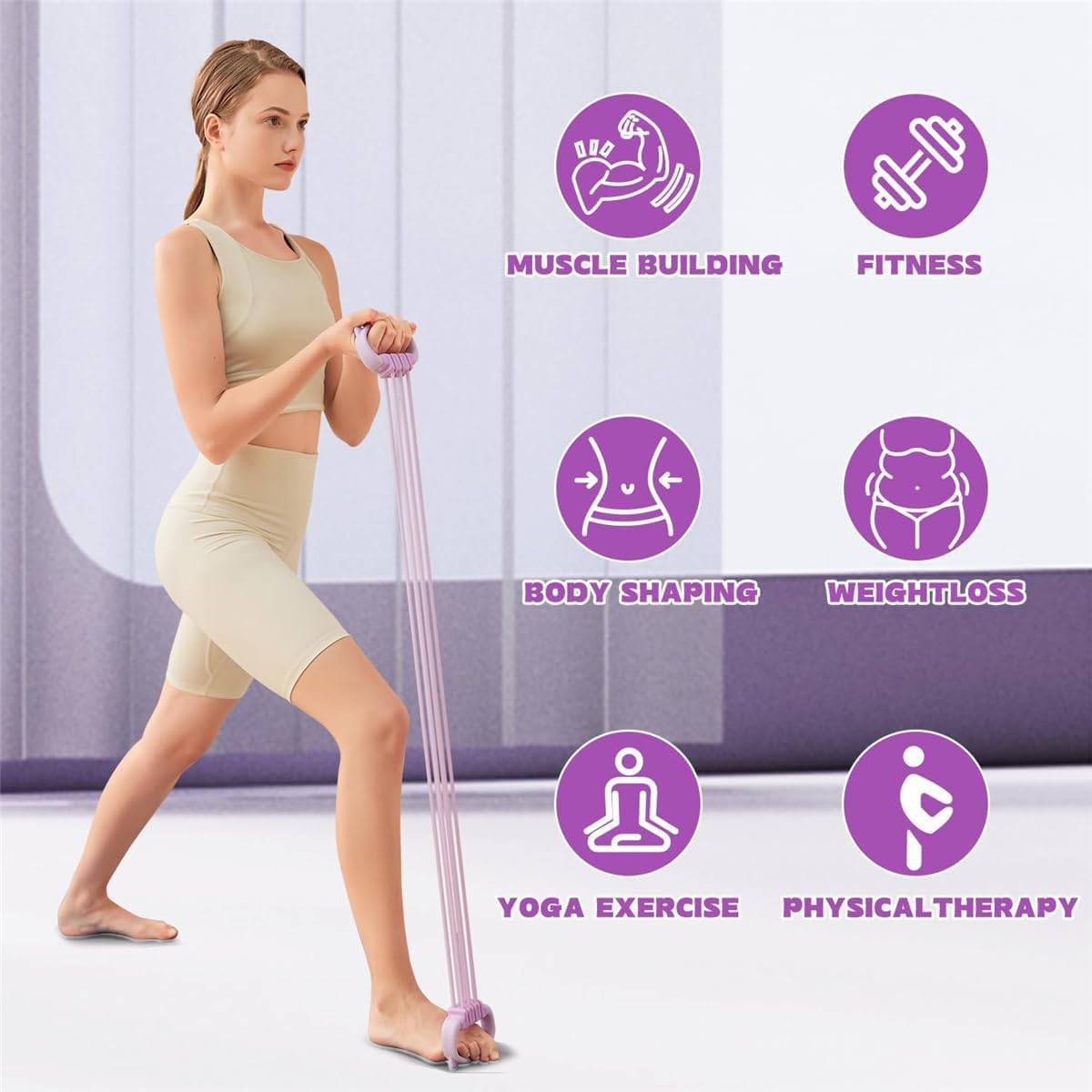 Bandas de Resistência em Forma - Figure 8 Resistance Band avaliação e preço